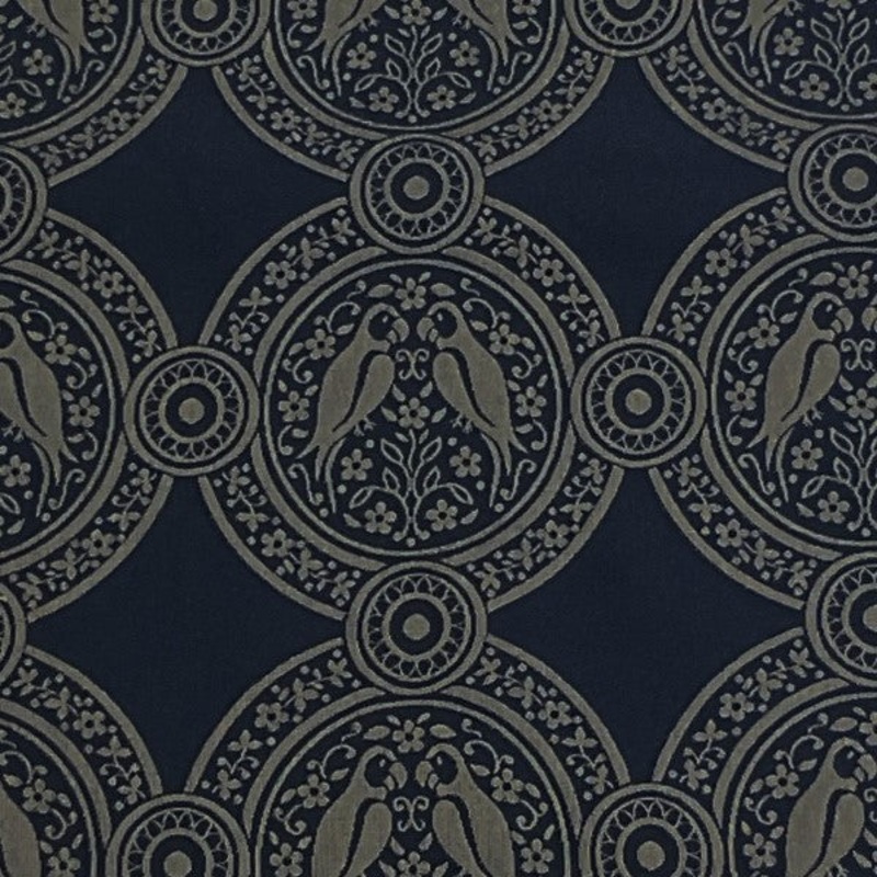 Burch Fabric Liam Navy Upholstery Fabric Order Product