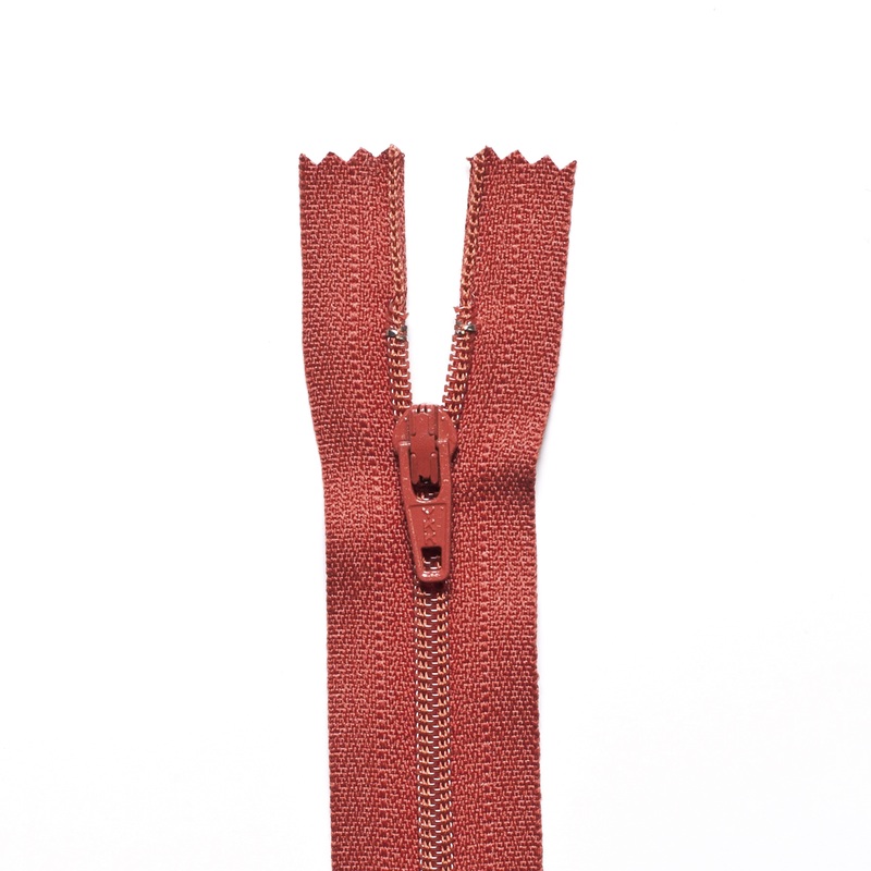 Regular Zipper 9″ by YKK – 045 Terracotta