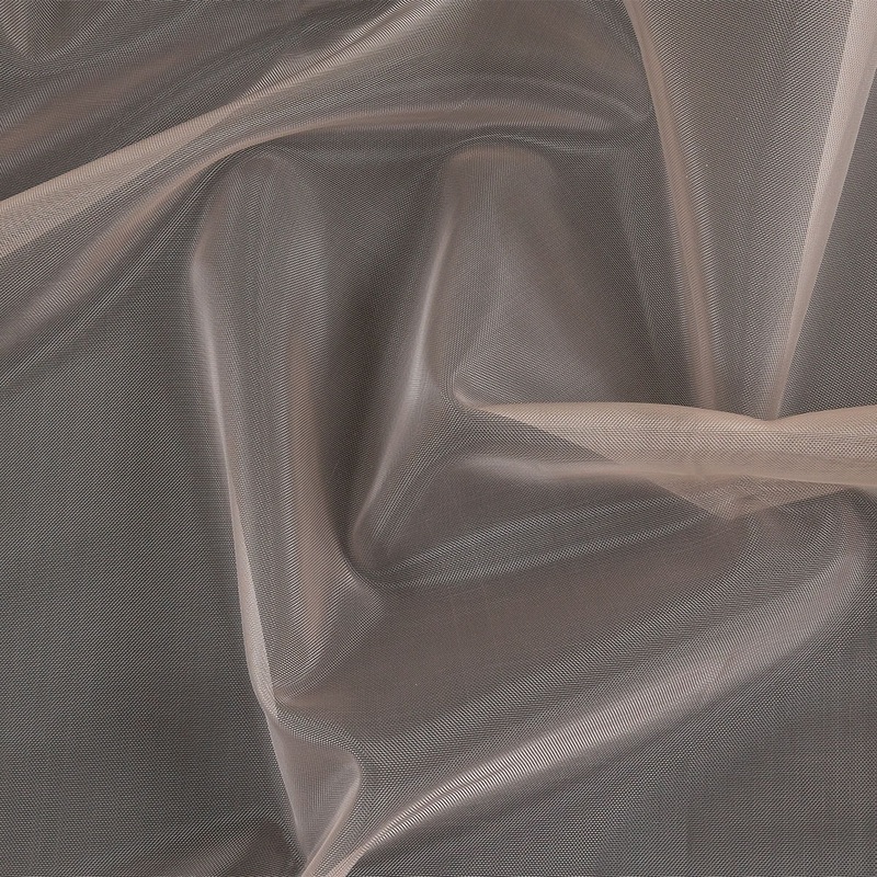 Stiff Polyester Organdy – Mushroom – Rhiannon Collection