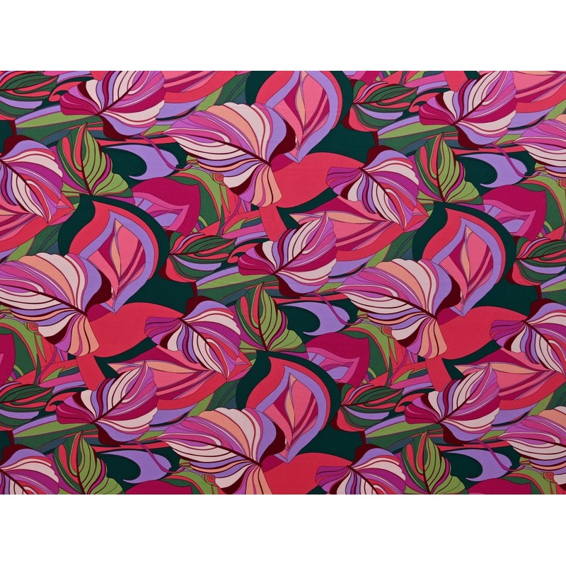 150cm Printed Silky Look Satin DR2311-9 DR2311-9