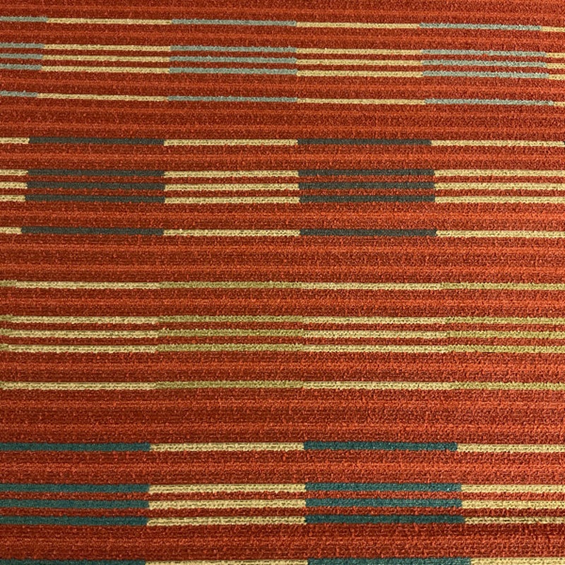 CF Stinson Kennebunk Summer Orange Upholstery Fabric Order Product