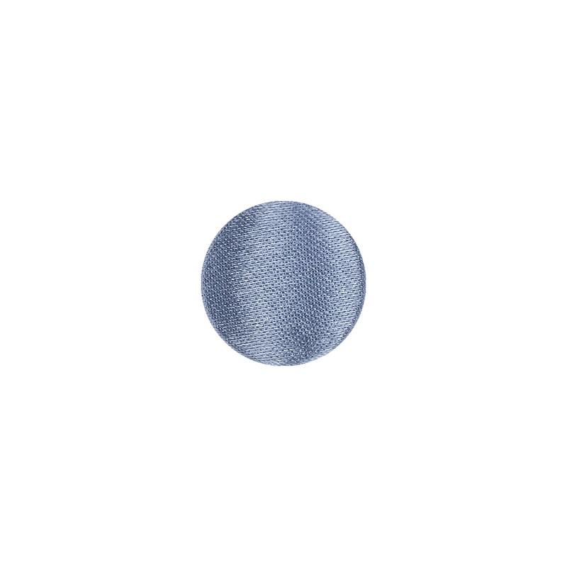 Mood Exclusive Infinity Blue Silk Covered Button – 18L/11.5mm
