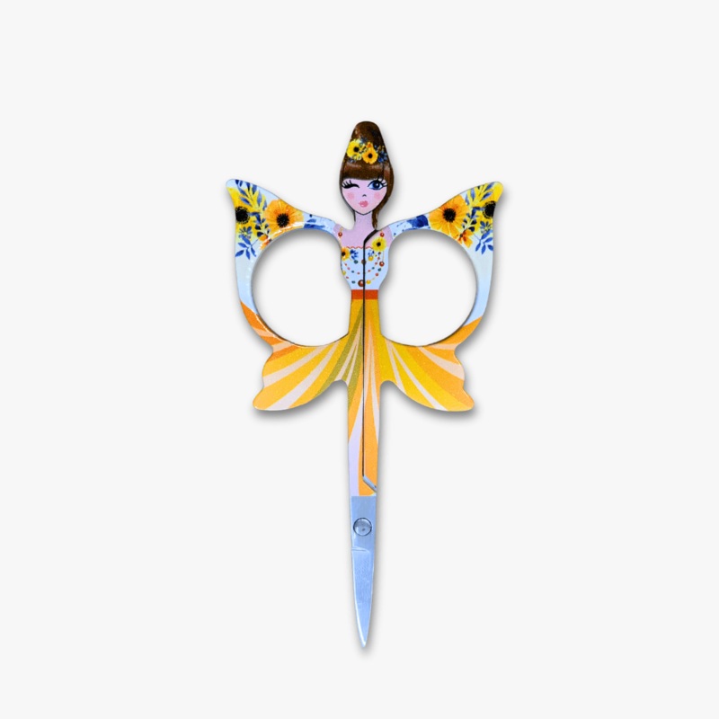 Angel Embroidery Scissors B4816.6 Yellow