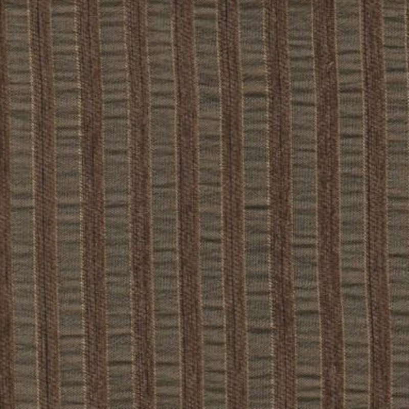 Hixon Chocolate Two-Toned Stripe Brown Upholstery Fabric Order Product