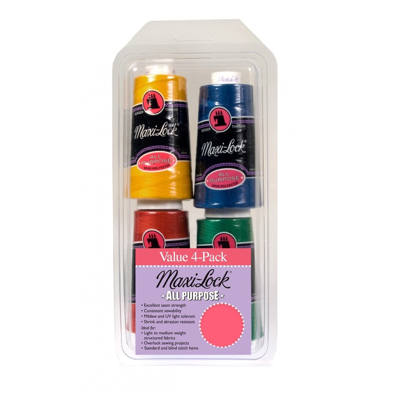 Maxi-Lock All Purpose Thread Set / Brights