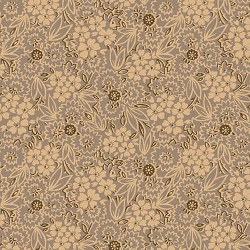 Quiet Grace – 919-93 Taupey/Gray – Scatter Garden