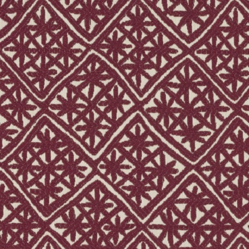 Remnant of Designtex Aster Red Giant Upholstery Fabric Order Product 1