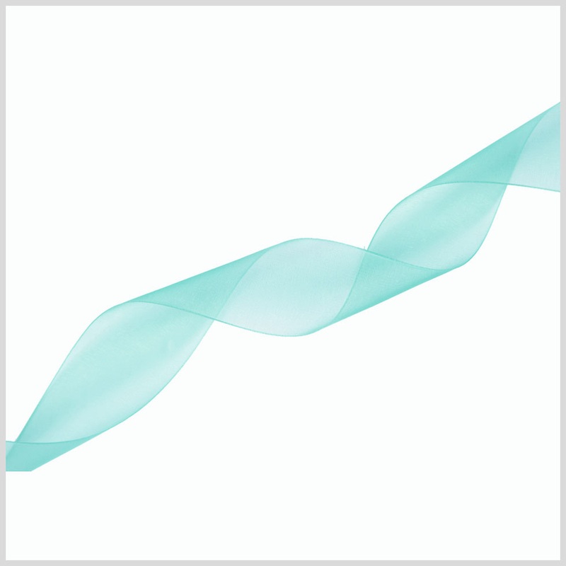 1/4″ Jade Organza Ribbon