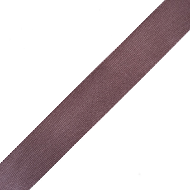 1.5″ Taupe Single Face Satin Ribbon