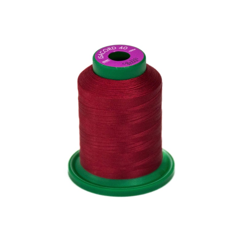 1000M Isacord Embroidery  Thread Red IC 2101 IC 2101
