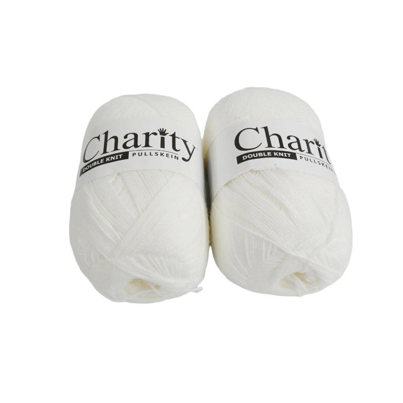 300G 2Pc Charity Pullskein  White 1000000332360