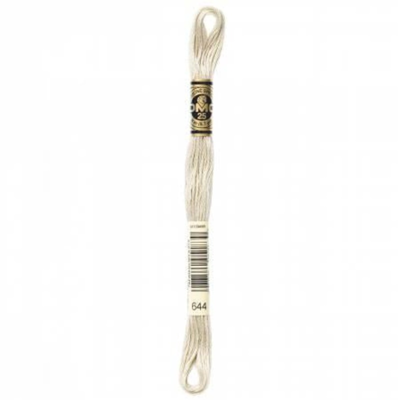 DMC 644 – Medium Beige Gray
