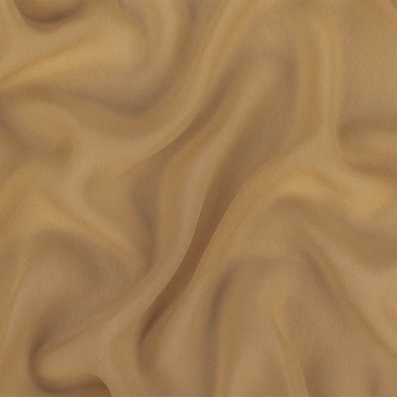 Ginger Root Stretch Silk Chiffon