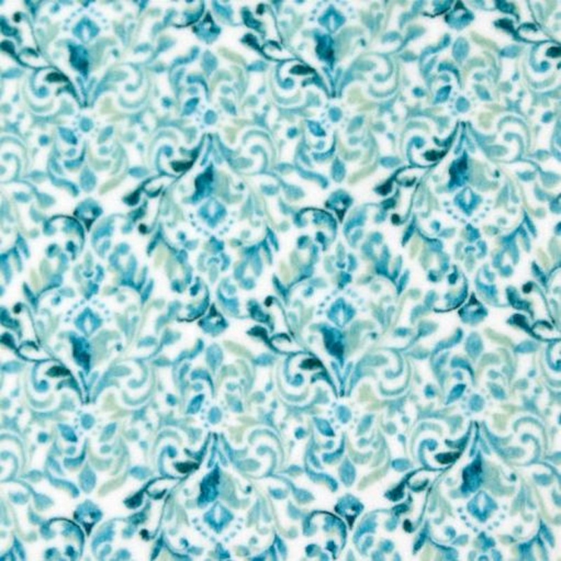 Luxe Cuddle Damask / Spearmint