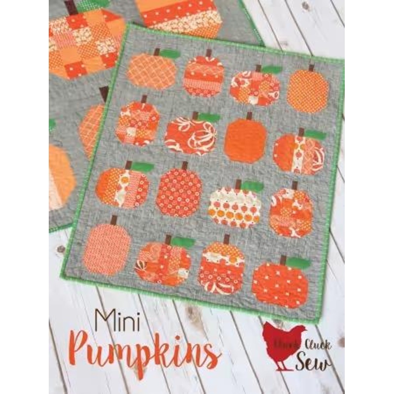 Mini Pumpkins – Cluck Cluck Sew – 23″ x 29″