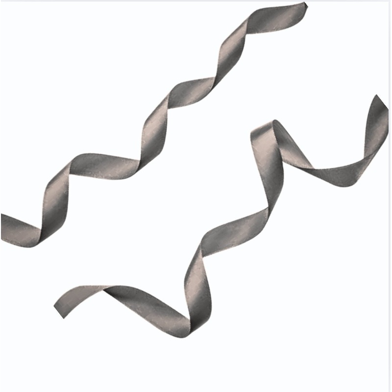 Satin Ribbon 6mm Grey | TBD Per Met