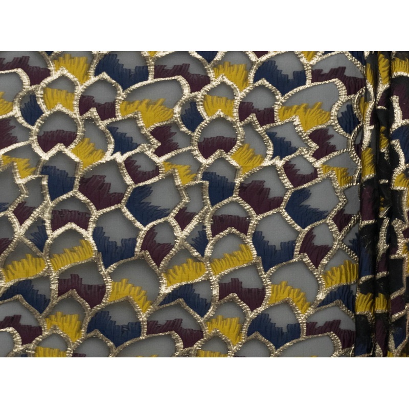 150cm Glamour Organdy Brocade DR2091-4 DR2091-4