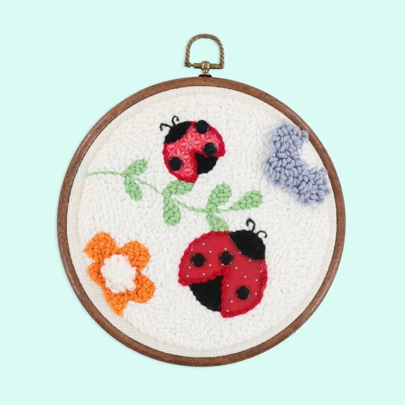 Bugs & Blooms Punch Needle Kit
