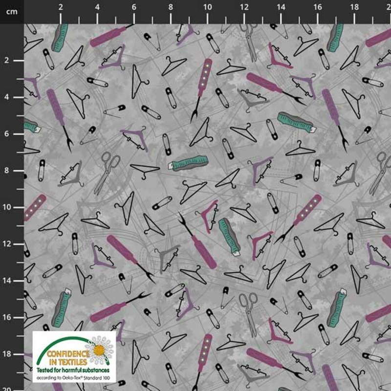 CLEARANCE – Sew Sew Sew It – Hangers4501-822 – Notions on Grey