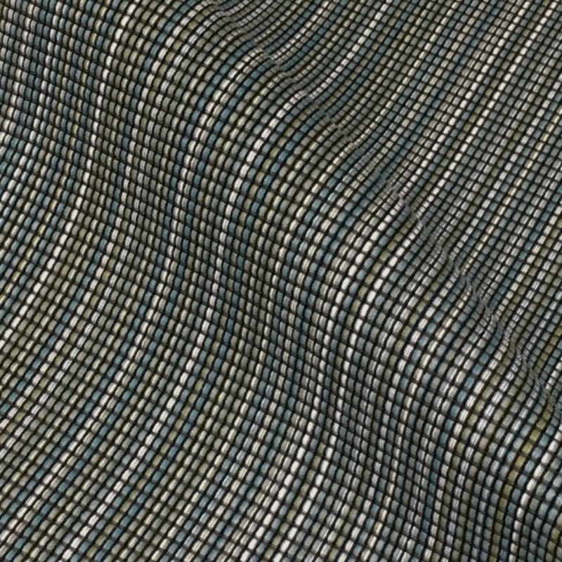 Designtex Stratum Inlet Stripe Blue Upholstery Fabric Order Product