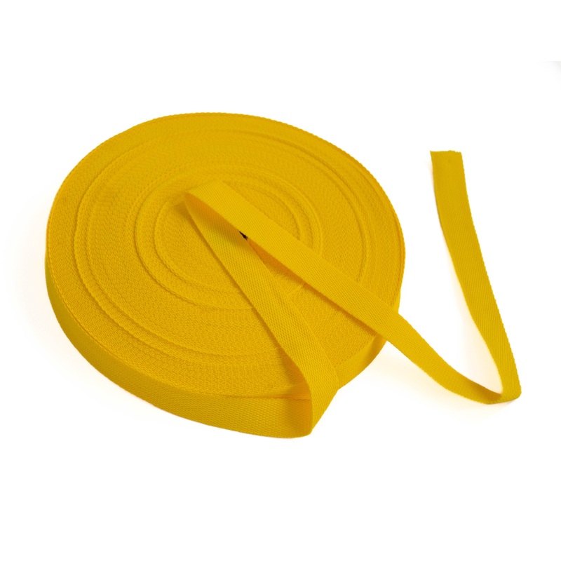 Polyprop Webbing Yellow 19mm
