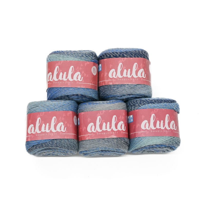 200g 5PC Alula Wool Blue Crane 1000000466324