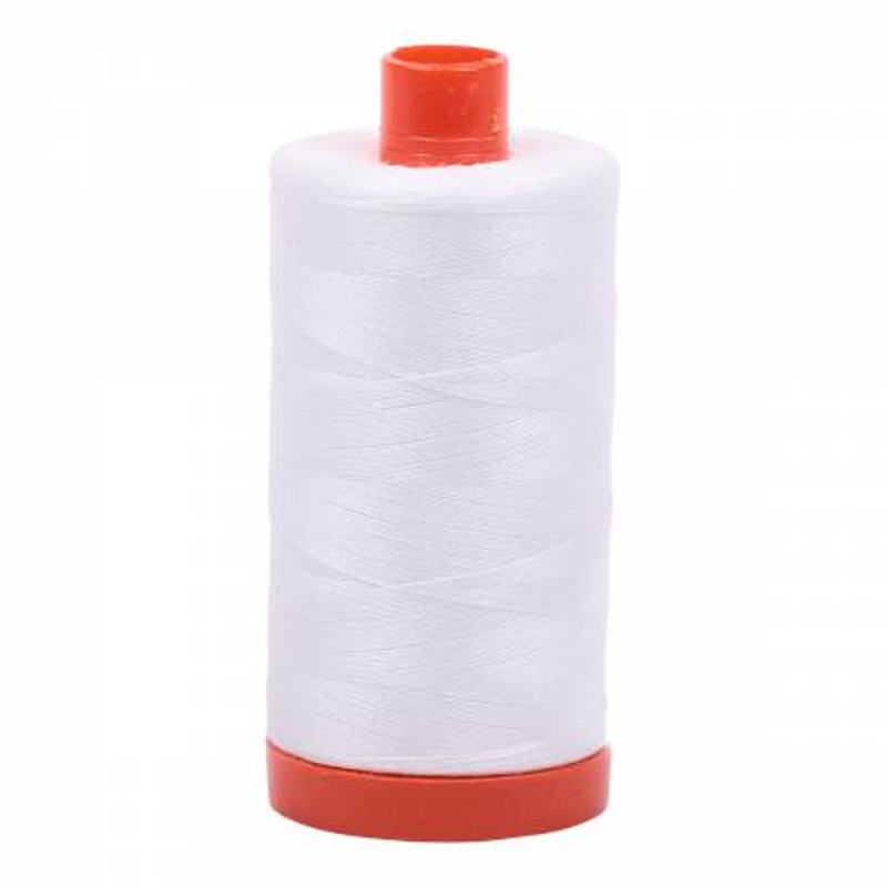 Aurifil 50 Weight Thread / Natural White