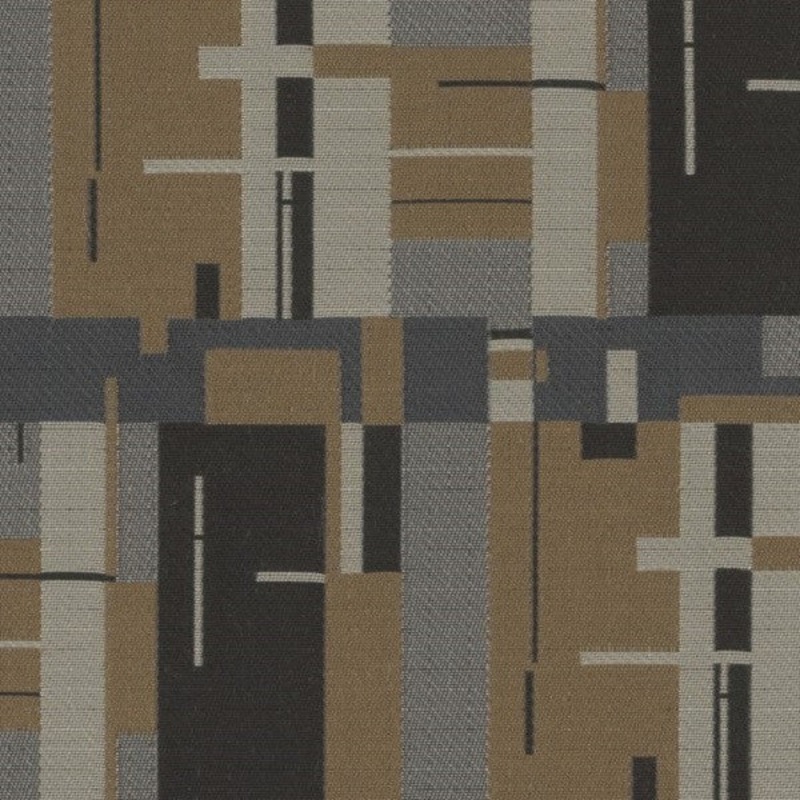 Remnant of Birch Bark Plaid Swallow Brown Upholstery Fabric Order Product 1