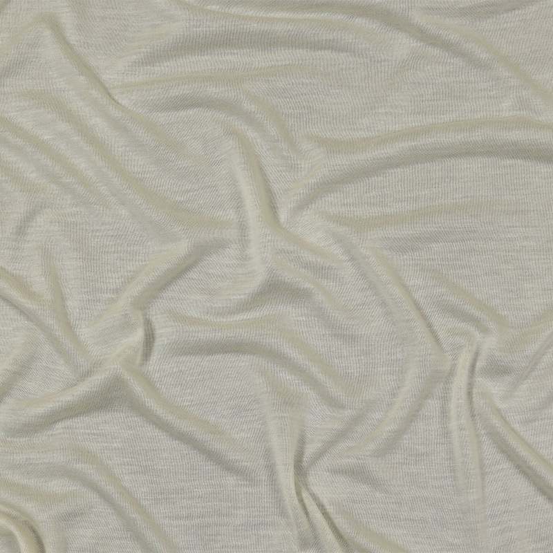 Cloud Cream Lightweight Rayon Jersey