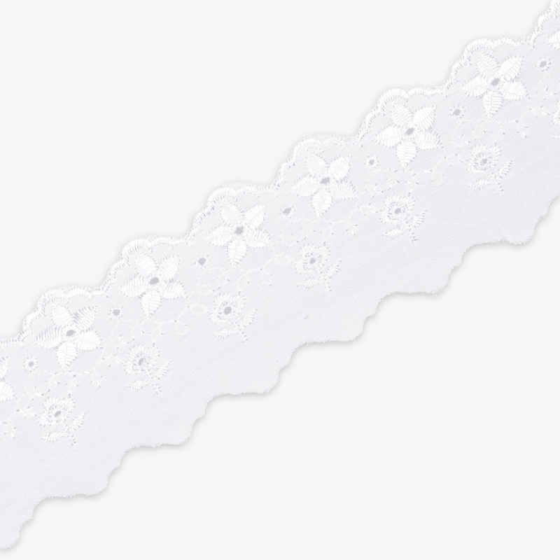 Lace Anglaise White Art. (YA45C)