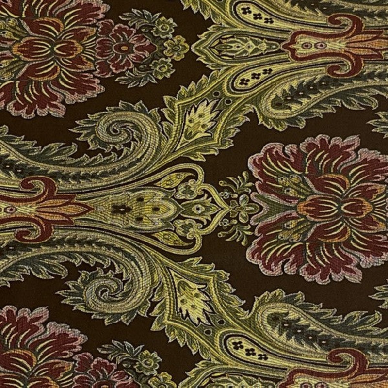 Burch Fabric Aretha Chocolate Upholstery Fabric Order Product