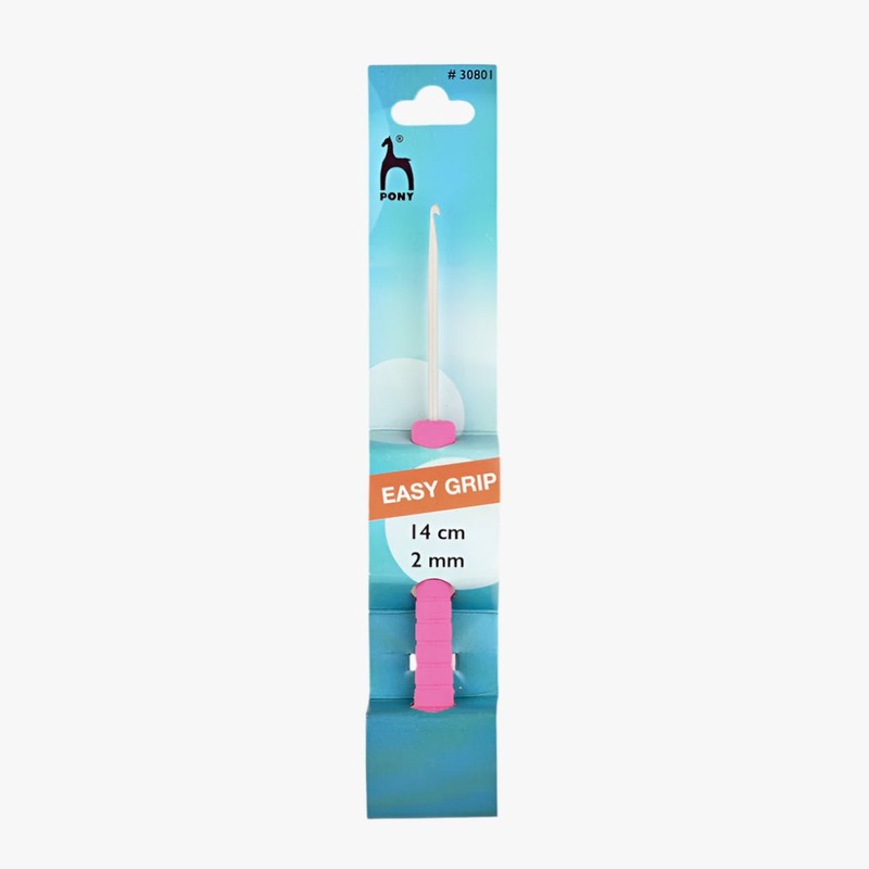 Crochet Hook Easy Grip 14cm 2mm