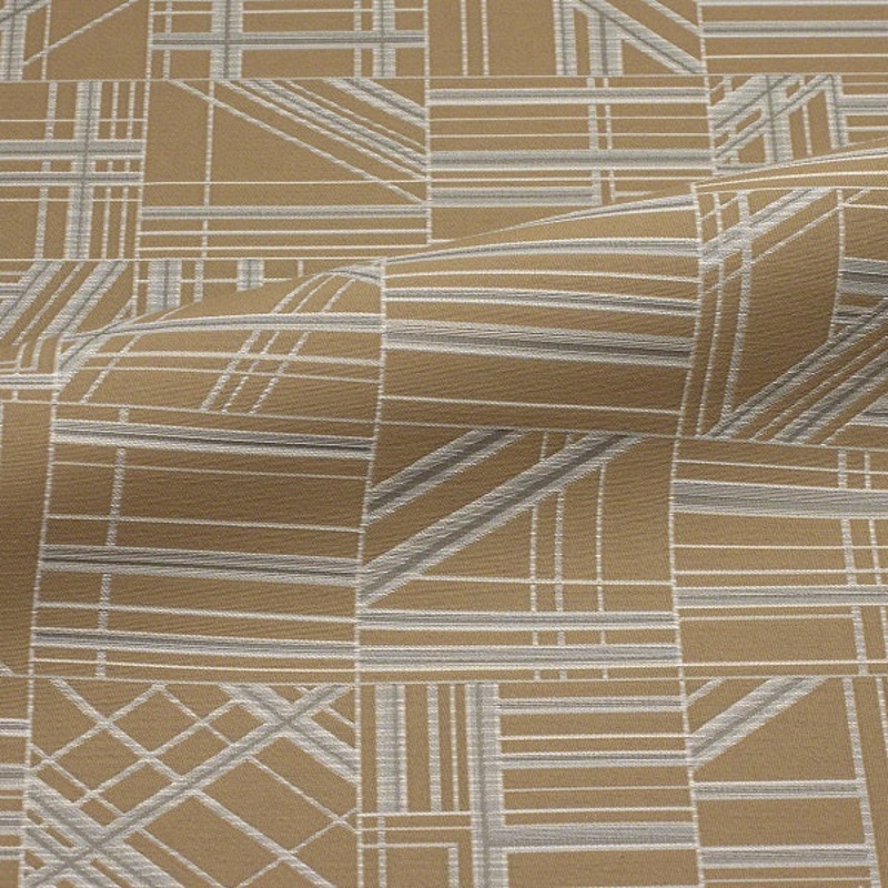 Remnant of CF Stinson Nest Chanterelle Brown Upholstery Fabric Order Product 1