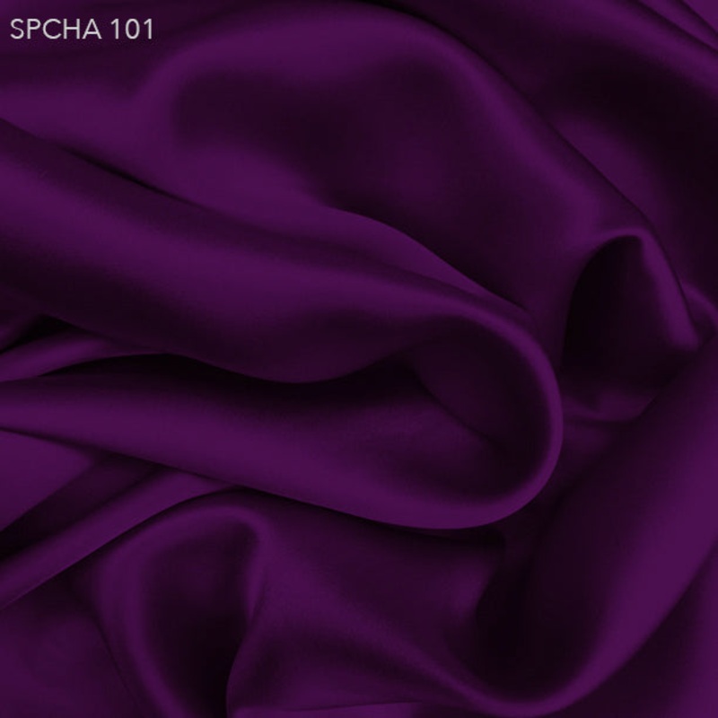 Silk Charmeuse – Electric Purple Fabric by the Yard