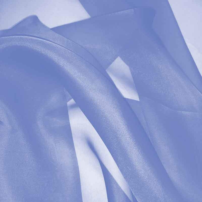 Silk Organza – Baby Blue Fabric by the Yard