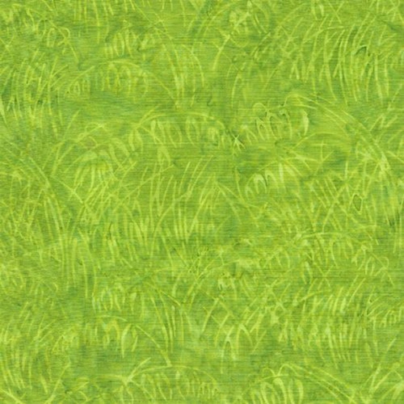 Batiks Vincent’s Garden Wheat Field Green Apple