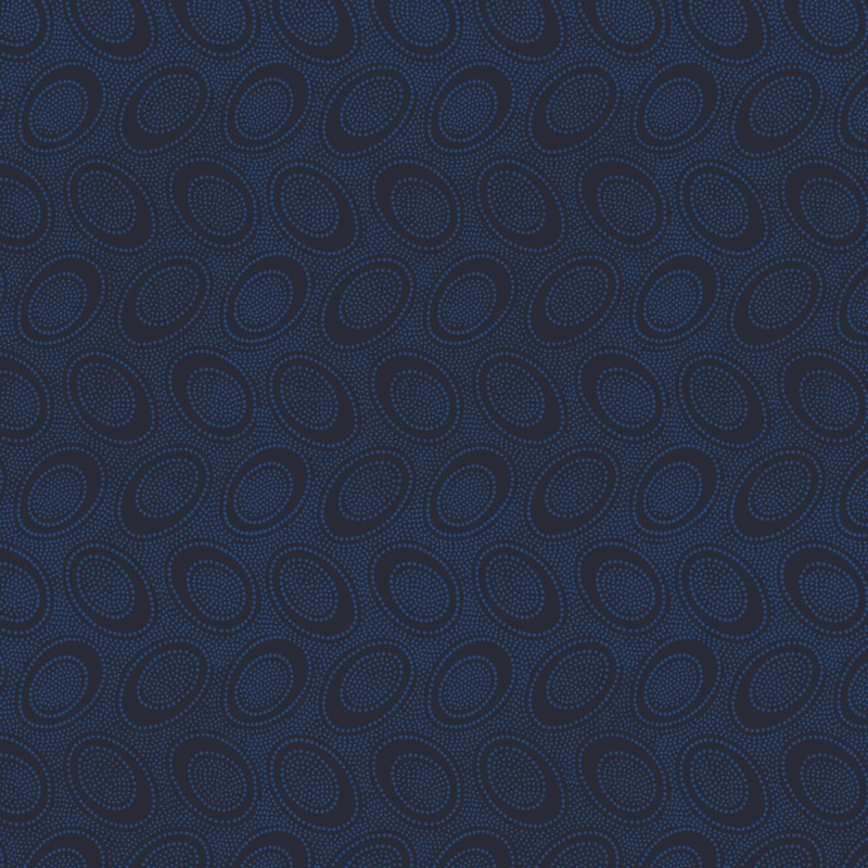 February 2025 / Aboriginal Dot in Midnight