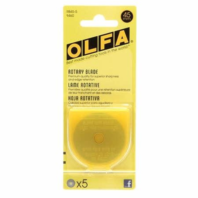 OLFA Replacement Blades – 45mm – 5 Pack