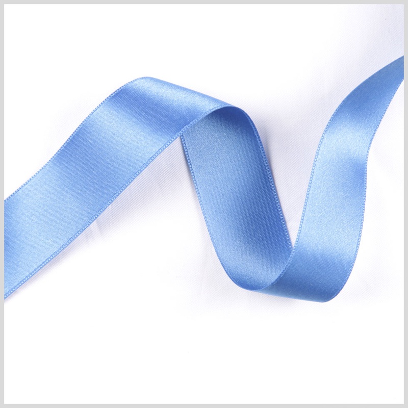 3/8″ French Blue Double Face French Satin Ribbon