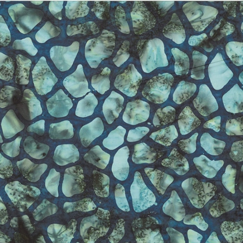Bali Batik Handpaints Navy – (2)