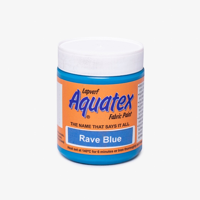 Fabric Paint Rave Blue 100g