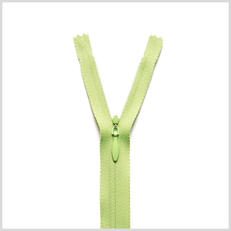 Invisible Zipper 9″ by YKK – 874 Lime