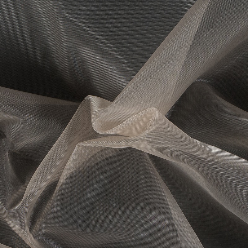 Stiff Polyester Organdy – Light Peach – Rhiannon Collection