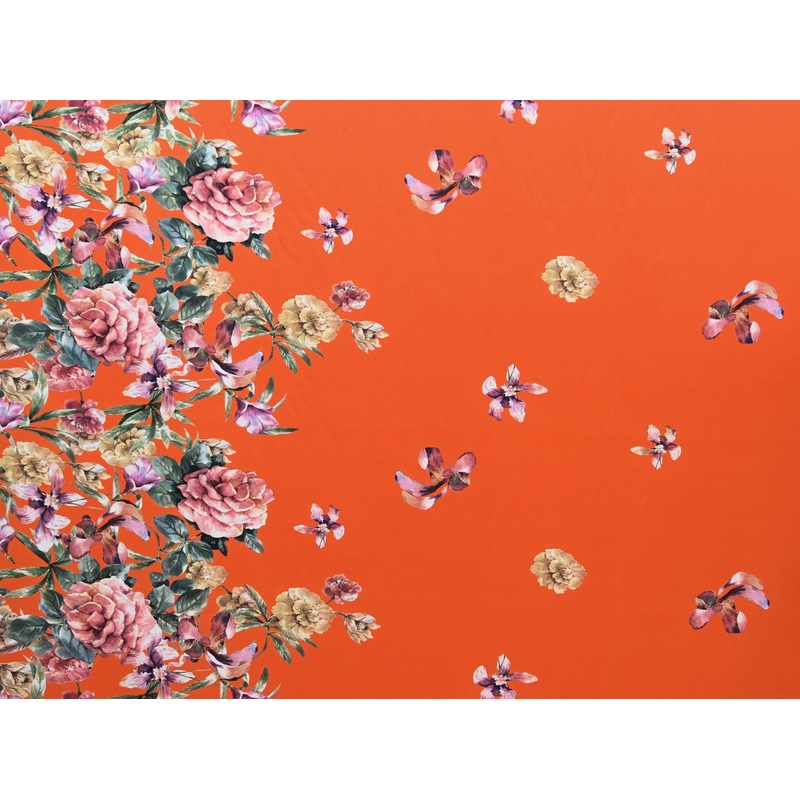 150cm Digital Print Duchess Satin DR2550-13 DR2550-13