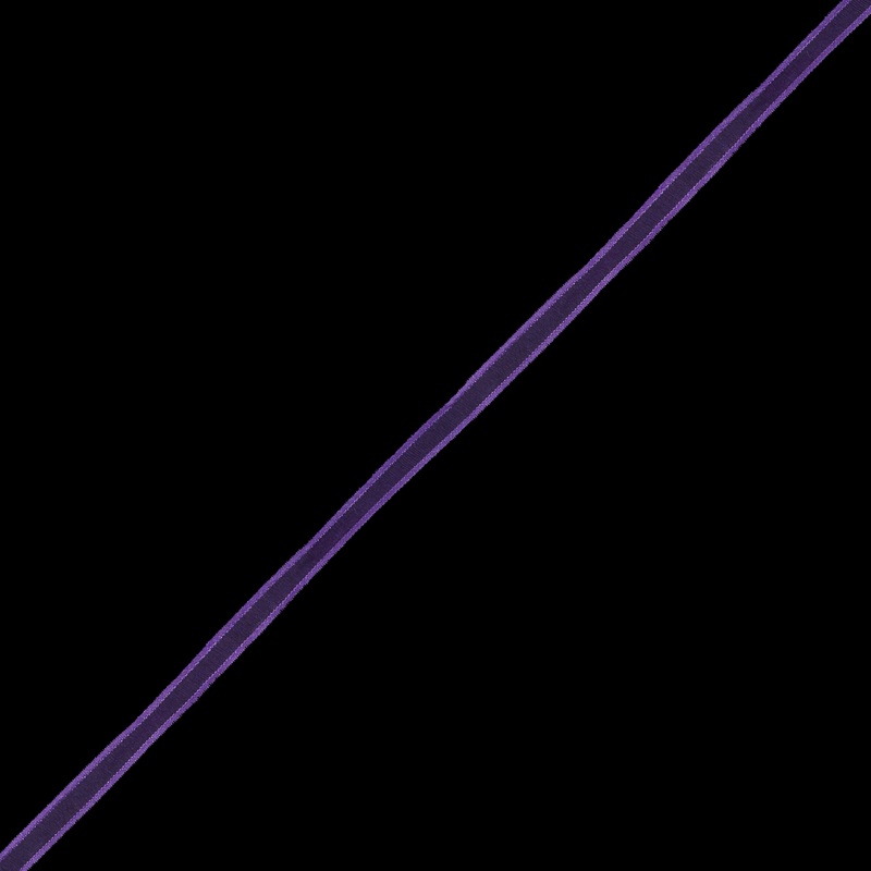 3/8″ Purple Sheer Ribbon with Double Faced Satin Edge