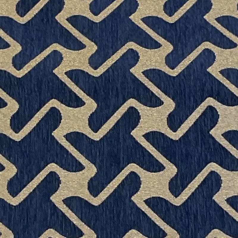 Burch Fabric Dice Navy Upholstery Fabric Order Product