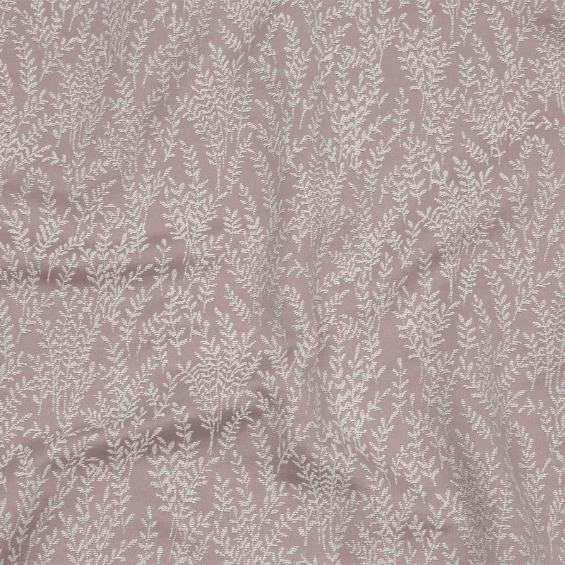 Drapery Jacquard – Orchid Little Leaves – British Imported