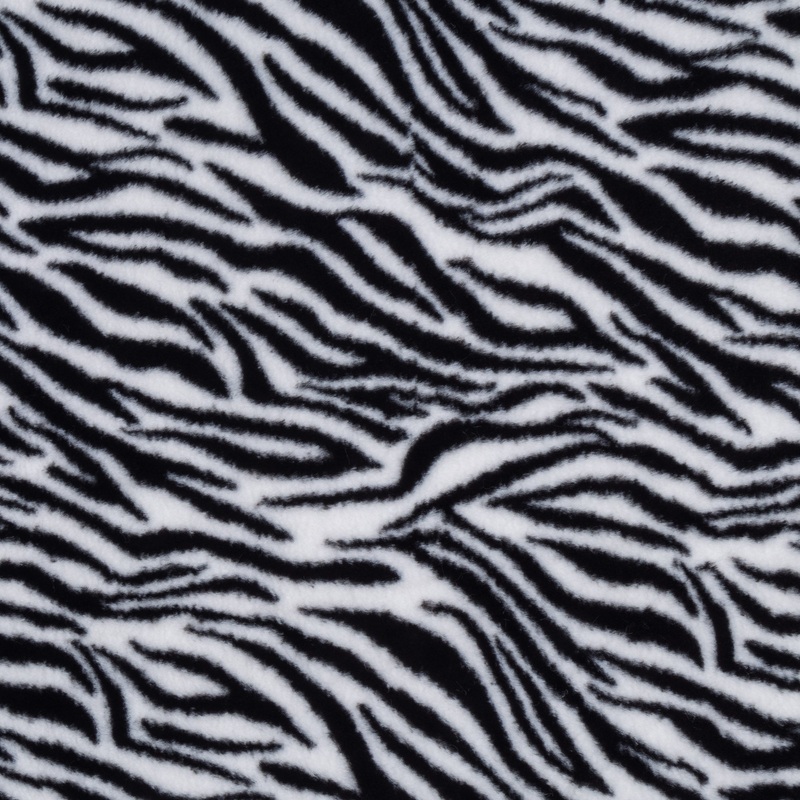 Fur White Tiger Print