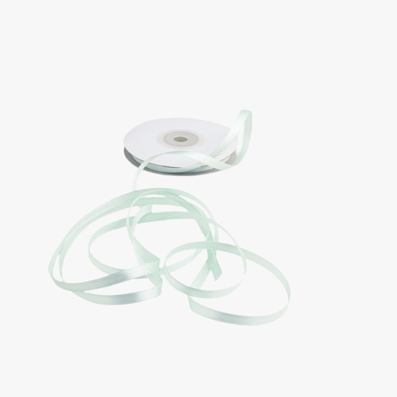 Satin Ribbon 6mm Mint #56 Per Met