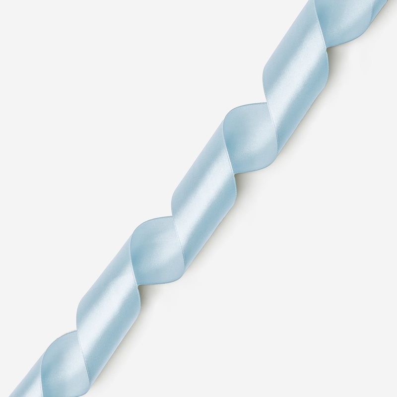 Satin Ribbbon 50mm Powder Blue #008 Per Meter